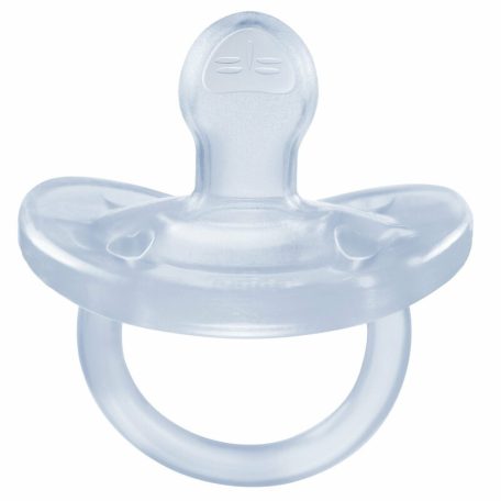 Chicco Physio Soft cumi 0-6hó csupa puha szilikon - világoskék