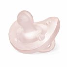 Chicco Physio Soft cumi 0-6hó csupa puha szilikon - rózsaszín 