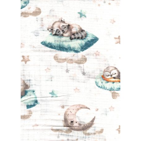 Mintás textil pelenka 1db-os - Sweet dreams