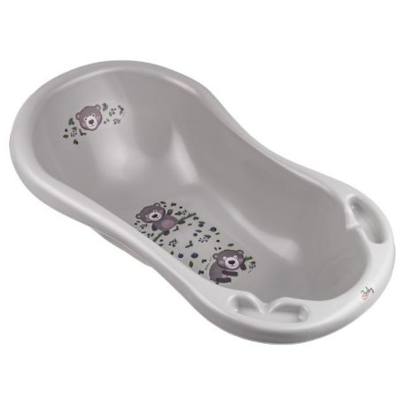 MALTEX babakád 84 cm Maci - velvet grey