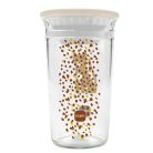 MAM Easy to Drink Cup 290 ml csöpögésmentes itatópohár 8+ hó - Bézs leopárd