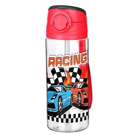 Titiz szívószálas kulacs 500ml - Racing