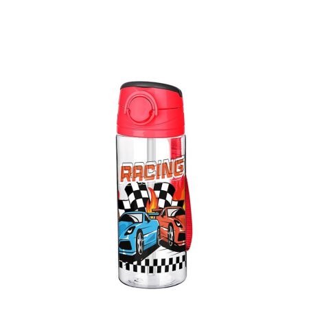 Titiz szívószálas kulacs 500ml - Racing