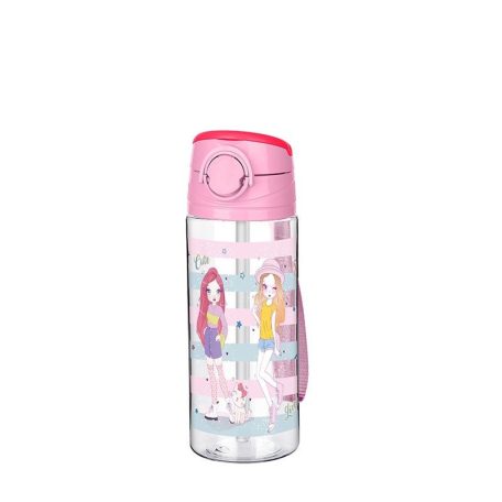 Titiz szívószálas kulacs 500ml - Cute