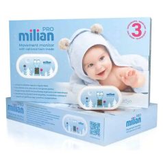 MILIAN PRO 3 légzésfigyelő 3 érzékelőlappal