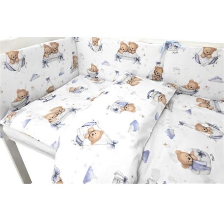 Baby Shop 3 részes ágynemű garnitúra - Mackó álom kék
