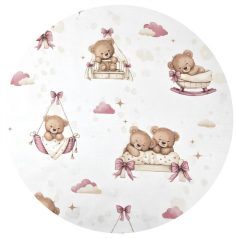   Baby Shop 3 részes ágynemű garnitúra - Mackó álom rózsaszín 