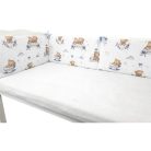 Baby Shop fejvédő kiságyba - Mackó álom kék