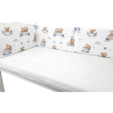 Baby Shop fejvédő kiságyba - Mackó álom kék