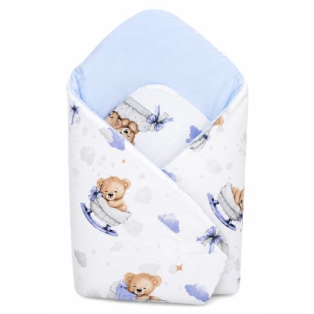 Baby Shop kókuszpólya 75x75cm - Mackó álom kék