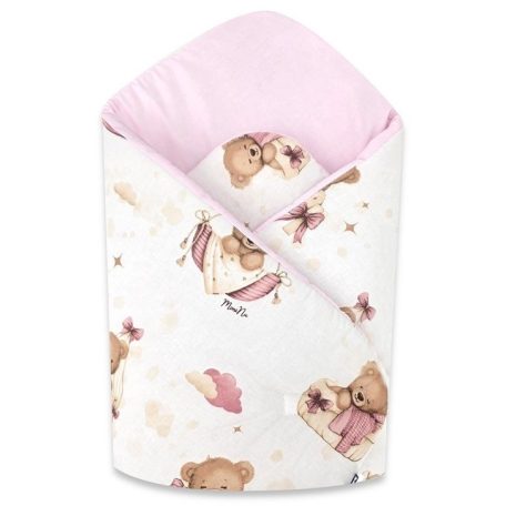Baby Shop kókuszpólya 75x75cm - Mackó álom rózsaszín