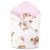 Baby Shop kókuszpólya 75x75cm - Mackó álom rózsaszín
