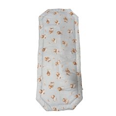   Baby Bruin Óvodai derékalj  124*52cm (+-2cm) - szürke baba maci