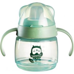   Tommee Tippee Transition cup itatópohár 150ml 4hó+ zöld bagoly 