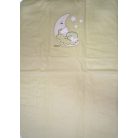 Trimex bélelt plüss takaró 70x100cm - holdon alvó maci zöld