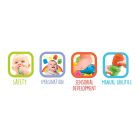 Clementoni: Clemmy 10 db-os puha kockák