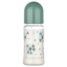Baby-Nova Anti-Colic cumisüveg széles 300 ml szilikon cumival 0-24 hó - zöld 