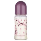 Baby-Nova Anti-Colic cumisüveg széles 300 ml szilikon cumival 0-24 hó - lila