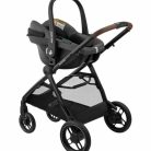 Maxi-Cosi Zelia S Trio babakocsi szett + FamilyFix S ISOFIX talppal - Dark Grey