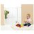 Babydan Danamic biztonsági ajtórács 74-80 cm - fehér