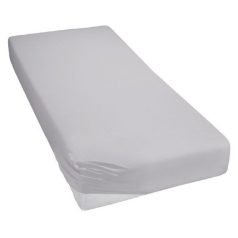   Baby Shop pamut,gumis lepedő 60*120 - 70*140 cm-es matracra használható - szürke 