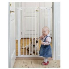 Babydan Premier PET GATE magas rács 73-80 cm, fehér