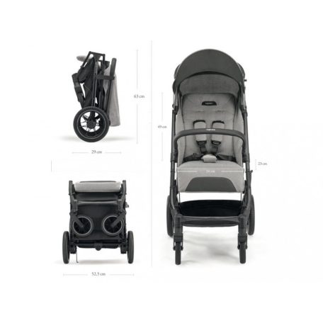 Inglesina Maior sportbabakocsi 22 kg-ig - Horizon Grey