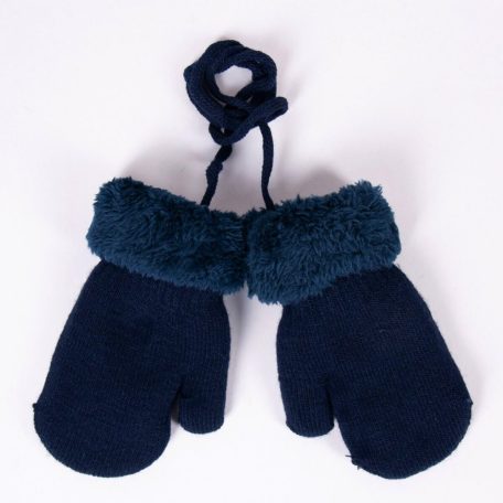 Yo! Bébi téli kesztyű 14 cm - Sötét kék