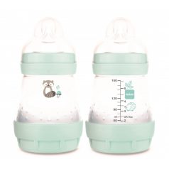  MAM Anti-Colic Matt Forest 160ml cumisüveg 0+  menta Mosómedve