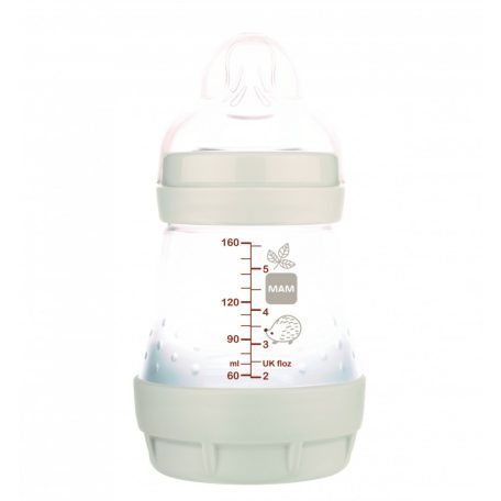 MAM Anti-Colic Matt Forest 160ml cumisüveg 0+ szürke nyuszi