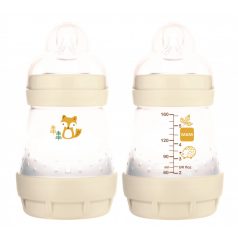 MAM Anti-Colic Matt Forest 160ml cumisüveg 0+ bézs, róka