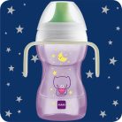 Mam Fun to Drink Cup Night tanulópohár 270ml 8+ , zöld madár