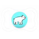 MAM Supreme 6+ szilikon nyugtató cumi 2db - kék,fehér