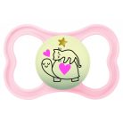 Mam Supreme Night 6+ szilikon nyugtató cumi 2 db - korall, lila