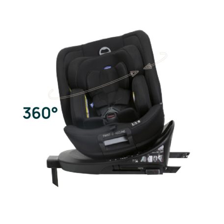 Chicco EVERONE I-SIZE 40-150cm 
fogatható autósülés - Silver Ink