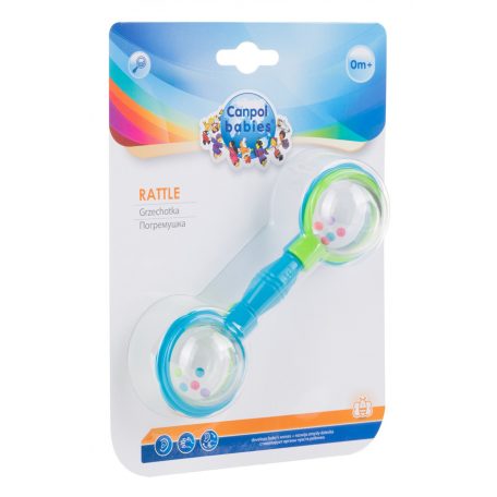 Canpol csörgő súlyzó - türkiz/zöld