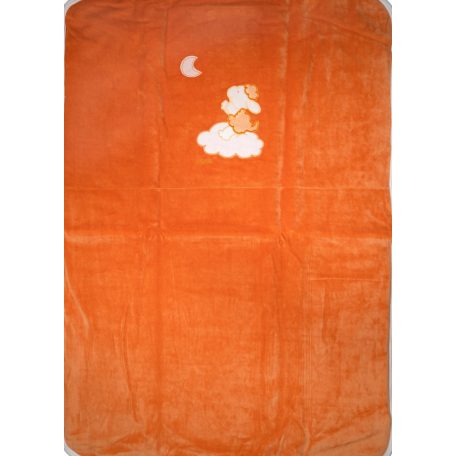 Trimex bélelt plüss takaró 70x100cm - bárány narancs