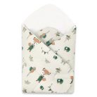 Baby Shop pólyatakaró 75x75cm - Bézs róka és nyuszi 