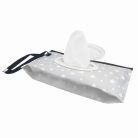 Bocioland nedves törlőkendő tartó tok - szürke csillagos