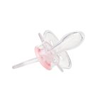 Canpol babies nyugtató szilikon cumi szimmetrikus  0-6 hó - rózsaszín virág