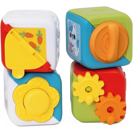 Chicco Építőkockák 2in1 manuális játék 10-36 hó