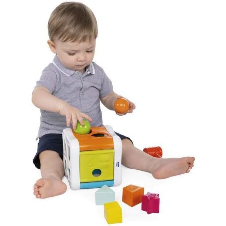 Chichco Sort&Beat 2in1 Kockaház kalapáccsal játék 9hó+