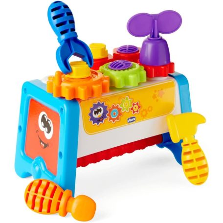 Chicco Szerelőpad és Szerszámos láda 2in1
fejlesztőjáték 12-36 hó