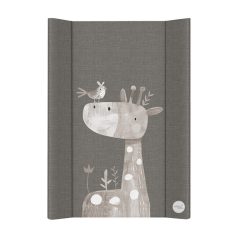   Ceba Baby puha 2 ékes pelenkázó lap 50*70 cm - Basic Friendly Giraffe