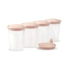 BabyOno multifunkciós tejtároló 4 db - 200 ml 