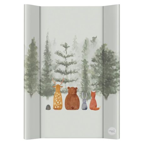 Ceba Baby puha 2 ékes pelenkázó lap 50*70 cm - Basic Forest Companions