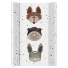 Ceba Baby puha 2 ékes pelenkázó lap 50*70 cm - Basic Cute Animals