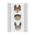 Ceba Baby puha 2 ékes pelenkázó lap 50*70 cm - Basic Cute Animals