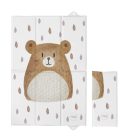Pelenkázó alátét utazáshoz 60x40 cm - Basic Bear Buddy