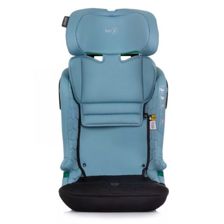Chipolino Lux X autósülés Isofix 76-150cm - Pastel Blue/Green 